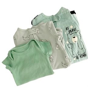 Newborn Baby Clothes Bodysuit & Pajama Pack - 3 Pieces